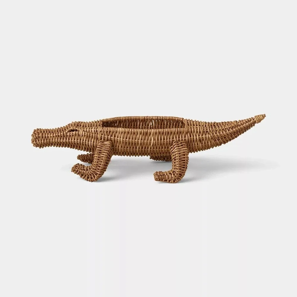 Rattan Pencil Holder Alligator - Threshold, Target